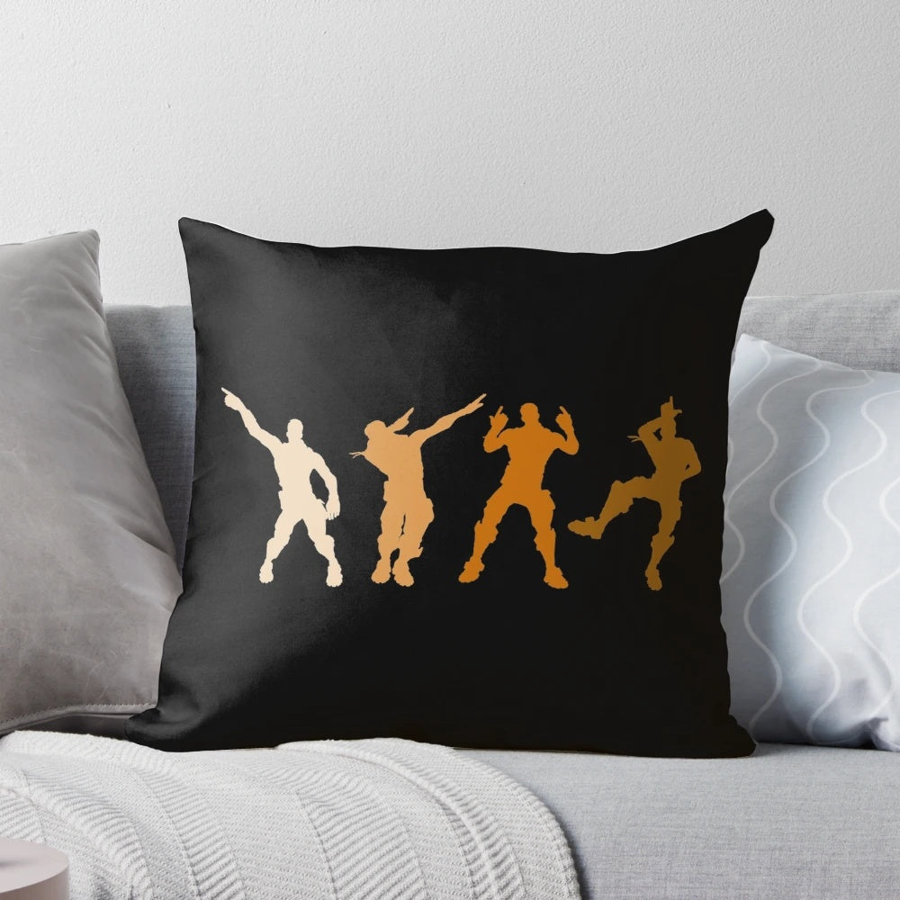 Fortnite Victory Dance Pillow featuring the iconic battle royale dance moves