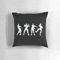 Throw pillow featuring a cool victory dance pose from the popular battle royale game Fortnite