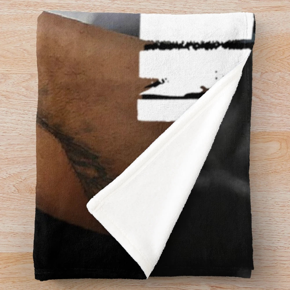 Fournel inspired plush blanket featuring American music singer