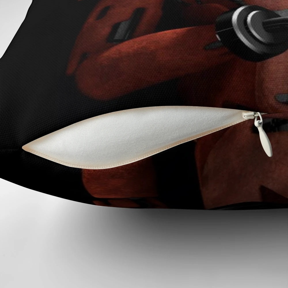 Foxy Pillow featuring Glamrock Freddy from the Five Nights at Freddy's Security Breach game