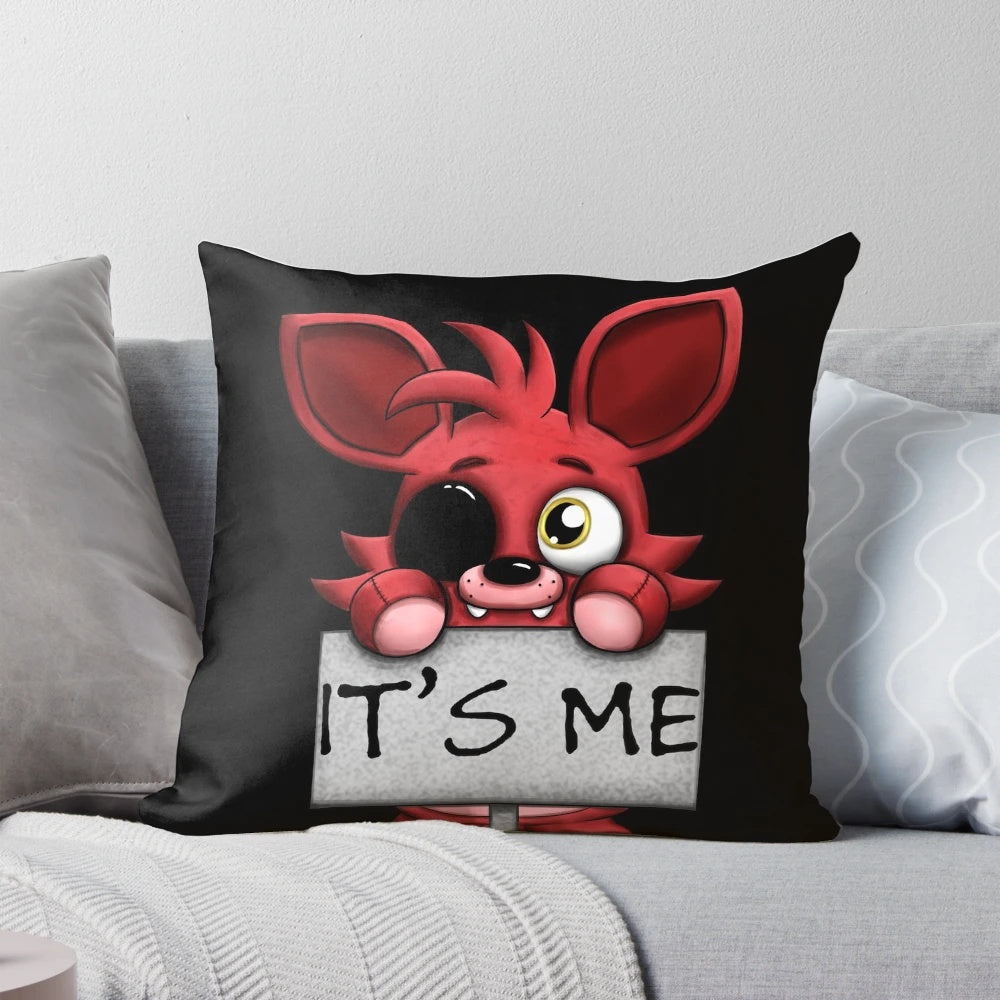 Foxy the Pirate Fox FNAF-inspired plush pillow
