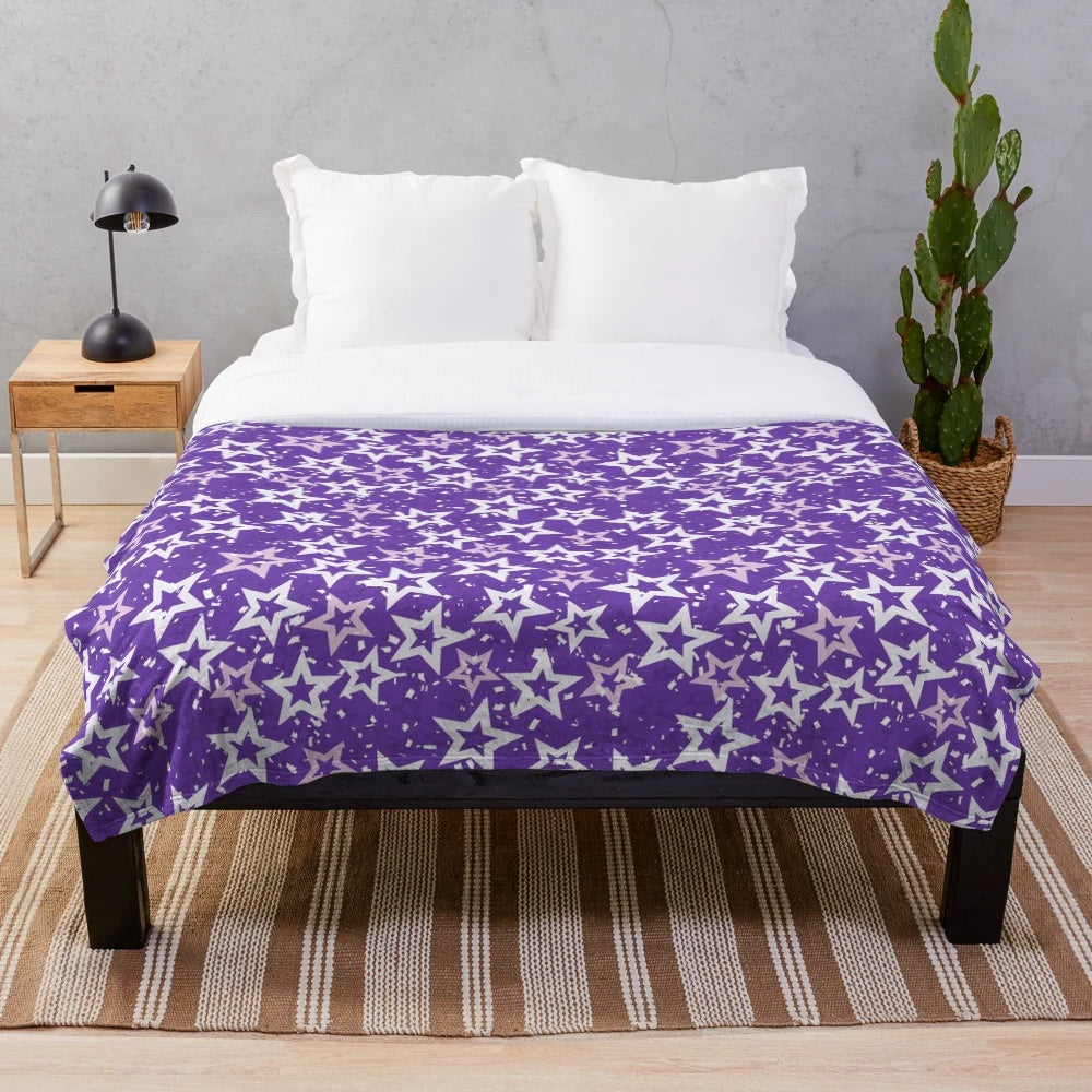 Foxy inspired texture plush blanket
