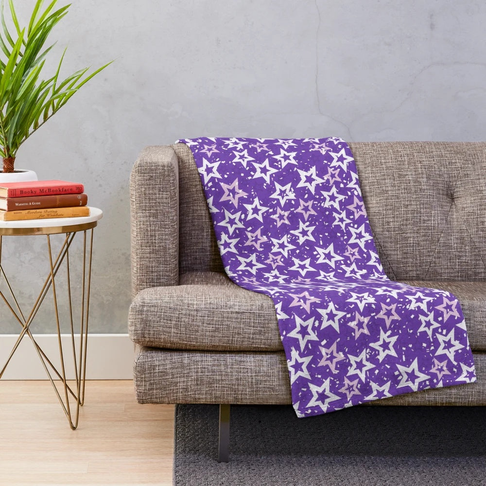 Foxy inspired texture plush blanket