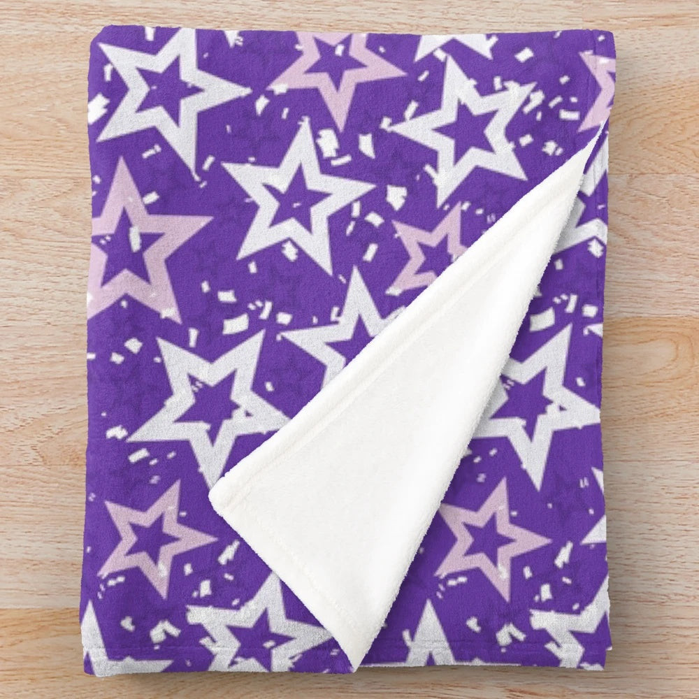 Foxy inspired texture plush blanket
