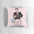 Franck Eggelhoffer from the movie Father of the Bride (1991) on a decorative pillow.