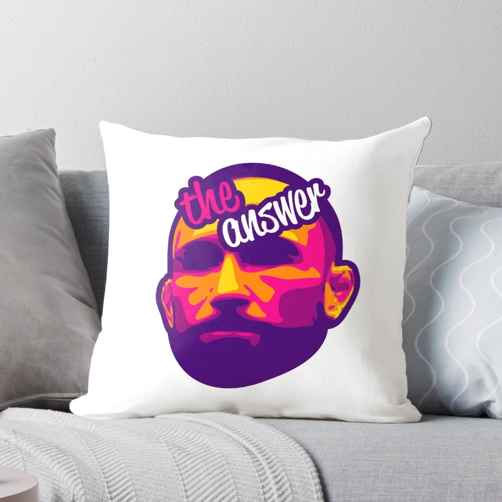 Frankie Edgar UFC Champion Pillow featuring the MMA athlete's image and logo