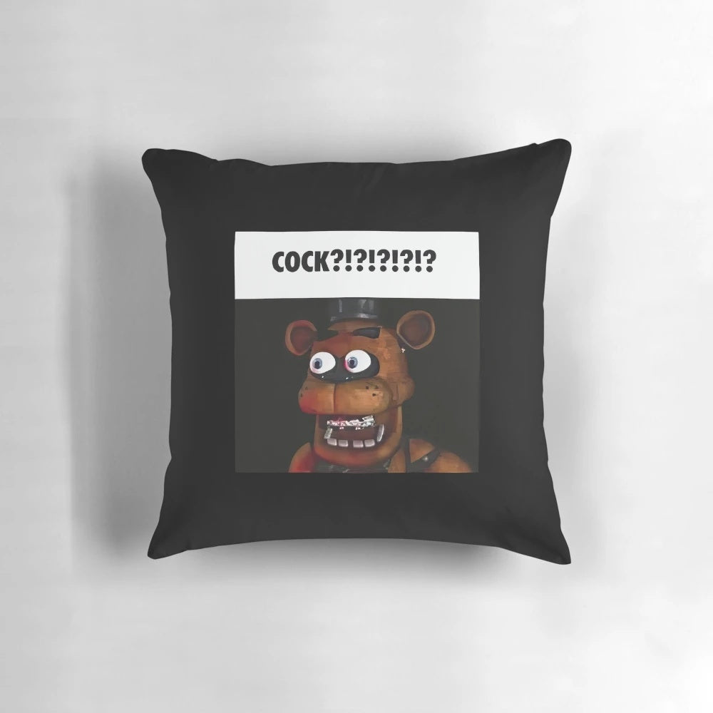 Freddy Fazbear FNAF Pillow - Soft, Comfortable Pillow Featuring the Iconic Five Nights at Freddy's Character