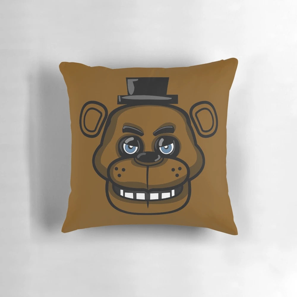 Multicolor Freddy Fazbear plush pillow, a must-have for Five Nights at Freddy's fans