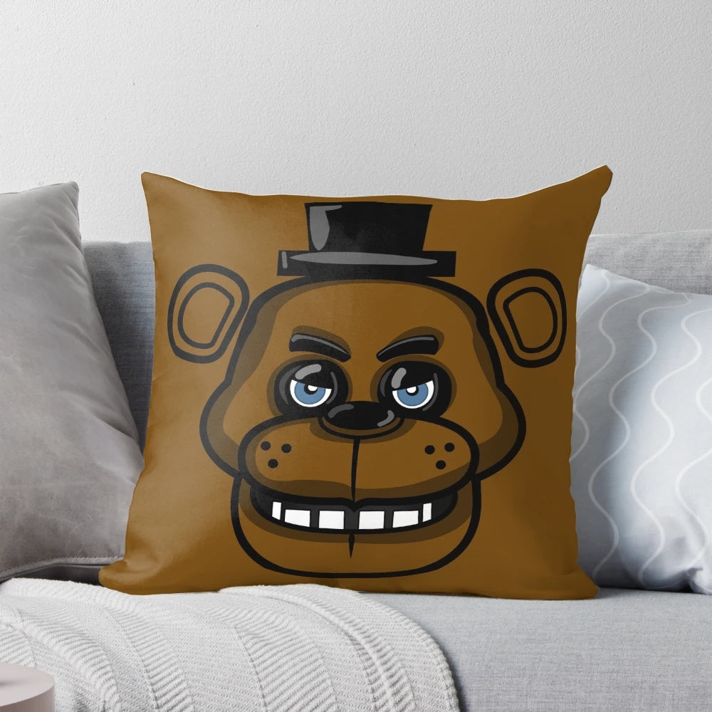 Multicolor Freddy Fazbear plush pillow, a must-have for Five Nights at Freddy's fans