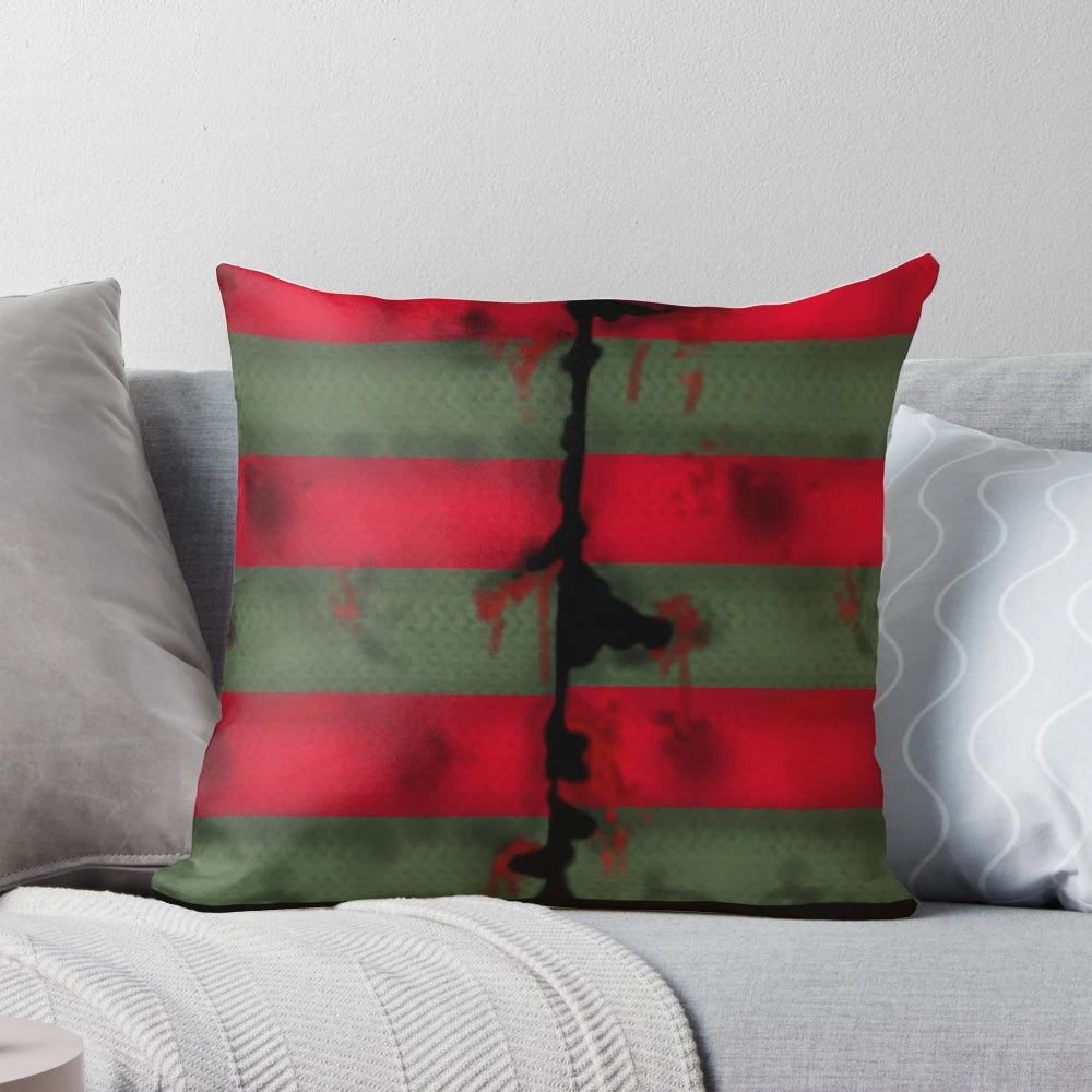 Freddy Krueger Nightmare on Elm Street inspired decorative pillow