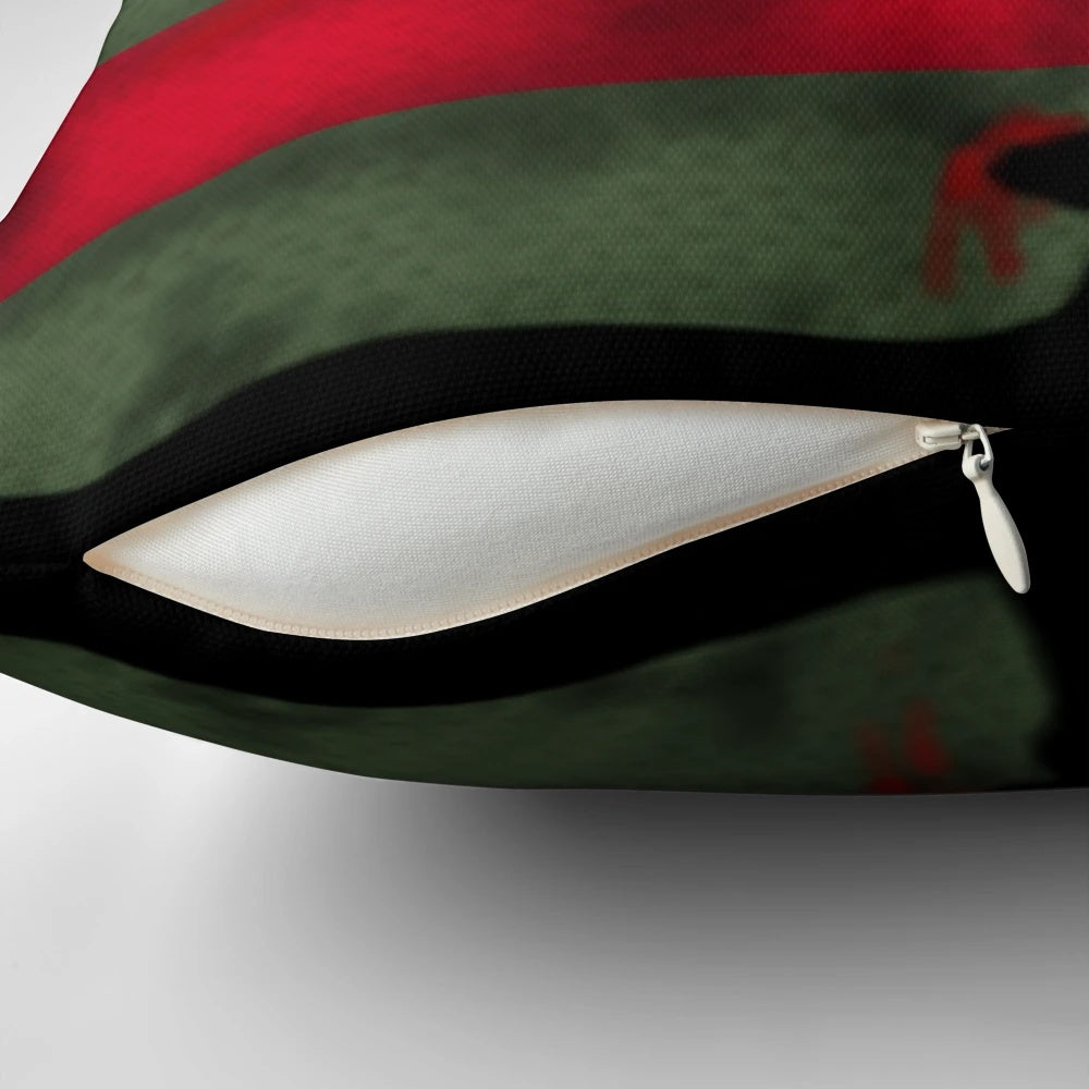 Freddy Krueger Nightmare on Elm Street inspired decorative pillow