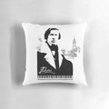Frederic Chopin Inspired Decorative Pillow for Piano Enthusiasts