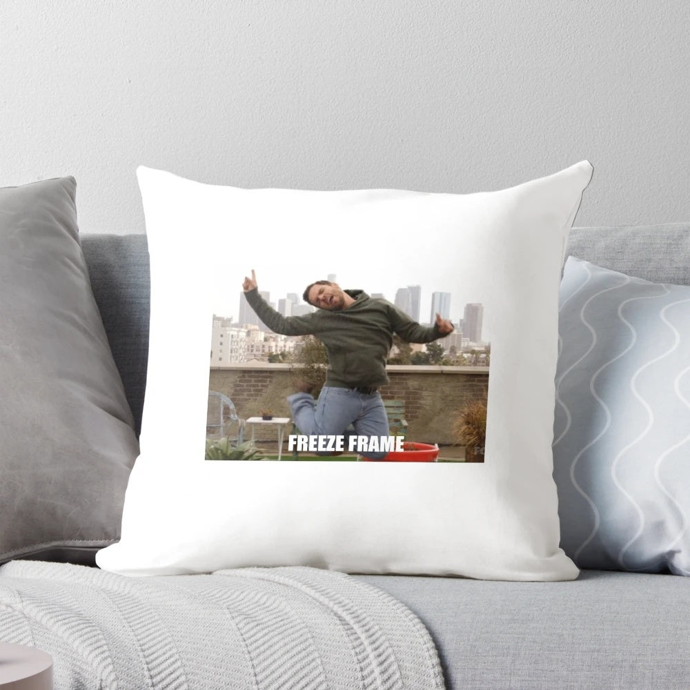 Freeze Frame Nick Miller Pillow, Officially Licensed New Girl Merchandise