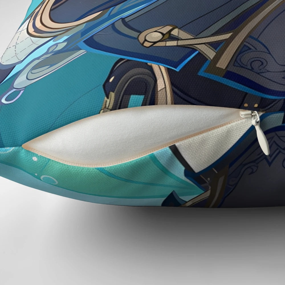 Freminet Genshin Impact Anime Pillow - Soft, Comfortable Gaming Cushion Featuring Cryo Fatui Character