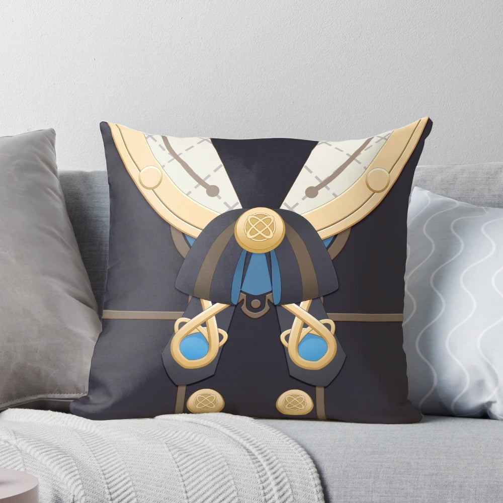 Freminet Pillow, a soft and plush cushion featuring the Cryo character from Genshin Impact
