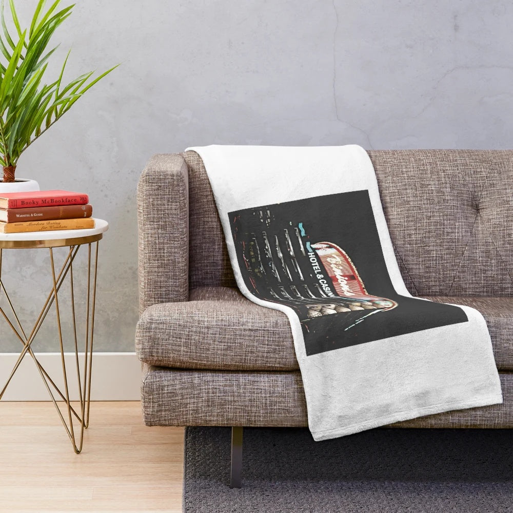 Fremont Street Inspired Plush Blanket