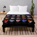Freshwater shrimp plush blanket for aquarium decor