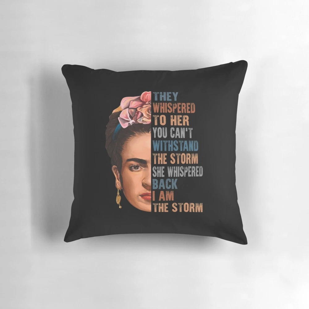 Vibrant portrait painting of Frida Kahlo, the renowned Mexican artist and feminist icon.