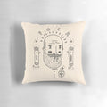 Frightened Rabbit Inspired Pillow featuring Scottish Musician Scott Hutchison