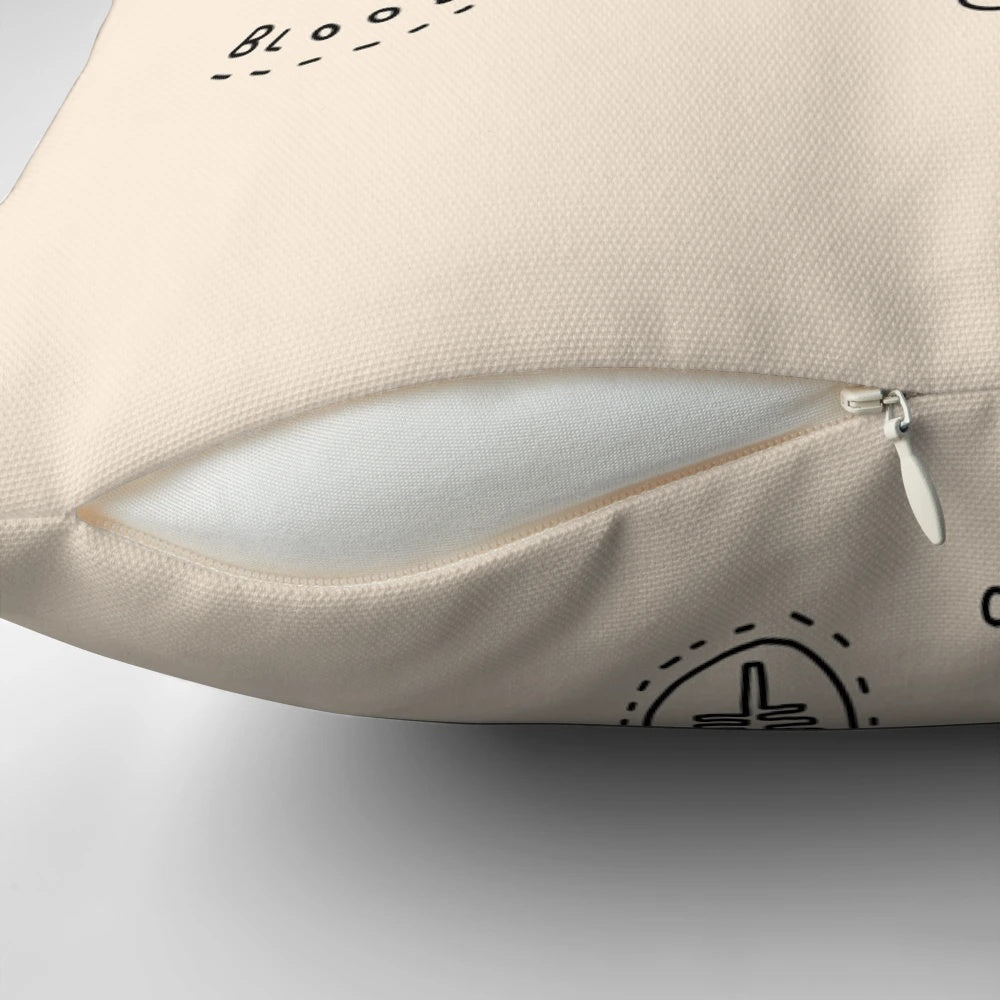 Frightened Rabbit Inspired Pillow featuring Scottish Musician Scott Hutchison