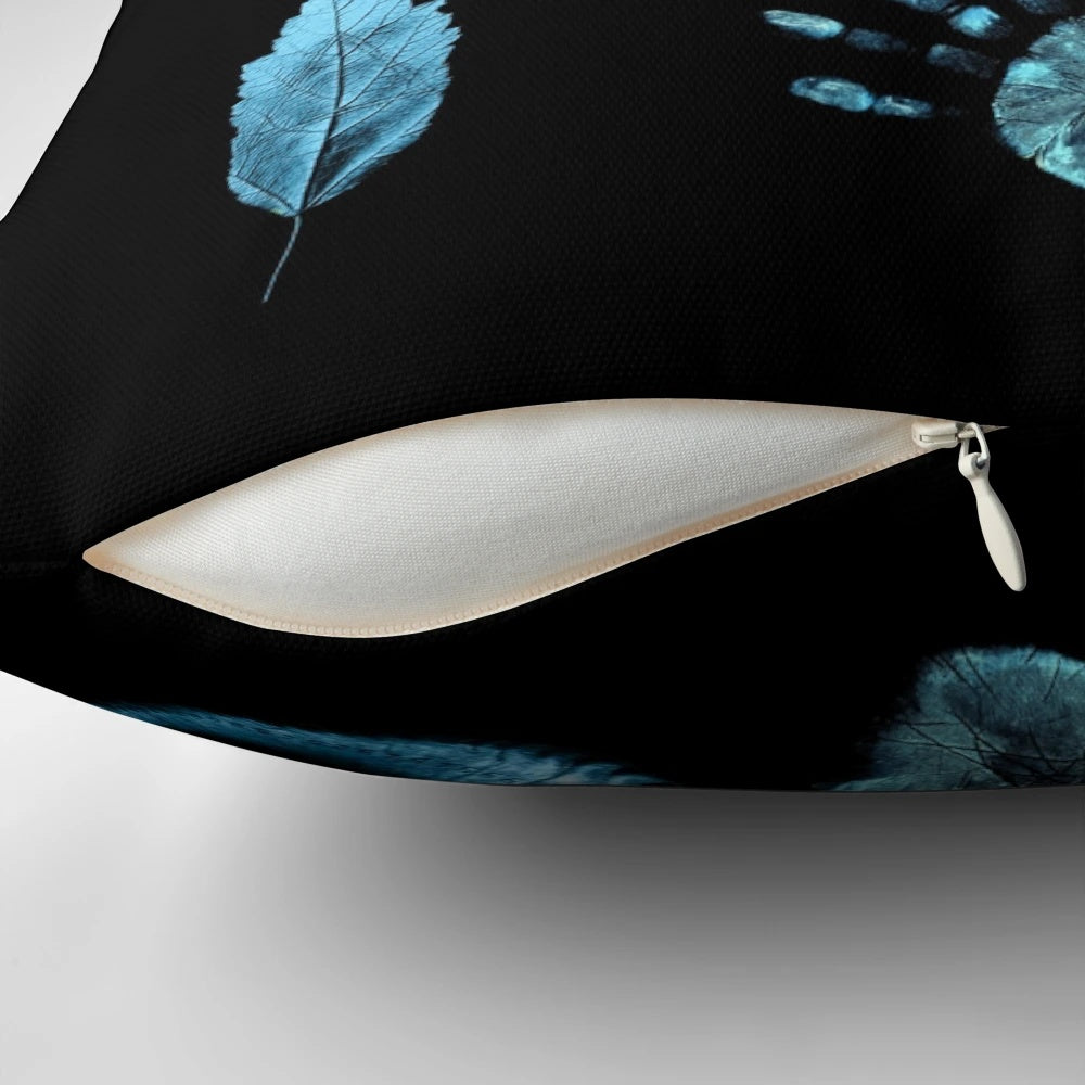 Fringe pillow featuring all nine glyphs from the popular TV series