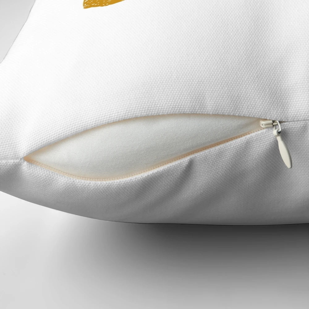 Frito Feet Pillow - Funny dog-themed pillow with the appearance of a corn snack