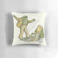 Soft, plush pillow featuring the beloved characters Frog and Toad from the classic children's book series.
