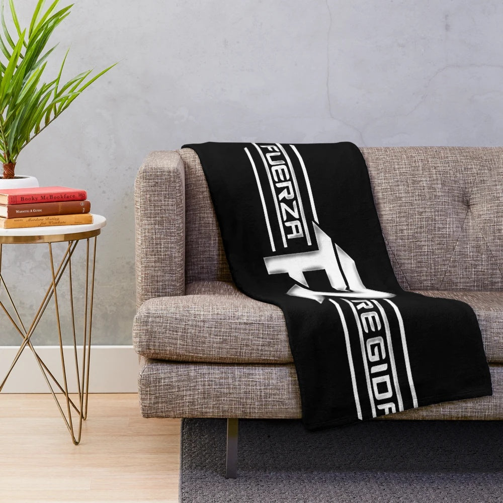 Fuerza Regida inspired plush blanket