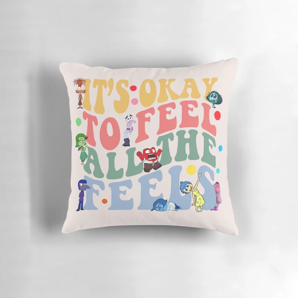 Full of Emotions Pillow with Characters from the Film Inside Out