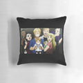 Fullmetal Alchemist Brotherhood anime-inspired pillow with a "Happily Ever After" design featuring the Elric brothers.