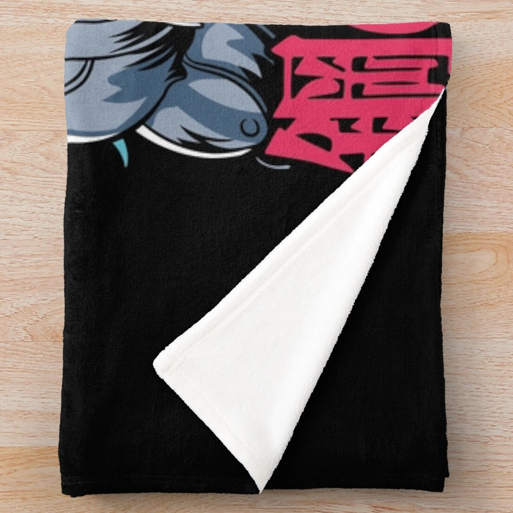 Fullmetal Alchemist inspired plush blanket with Alphonse Elric design