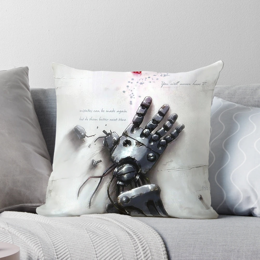 Fullmetal Alchemist: The Philosopher's Stone Anime Pillow featuring Edward and Alphonse Elric