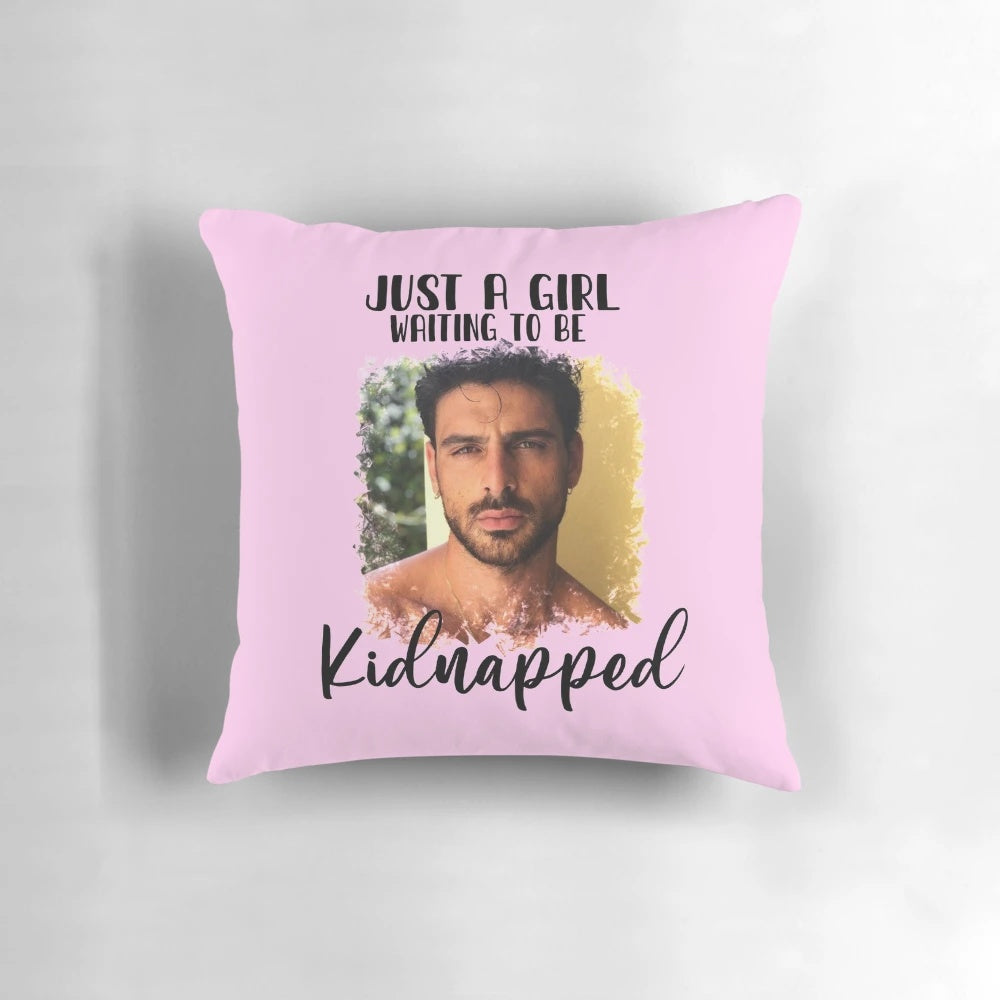 Funny 365 dni 'Waiting to be Kidnapped' Themed Pillow for Netflix 365 Days Fans