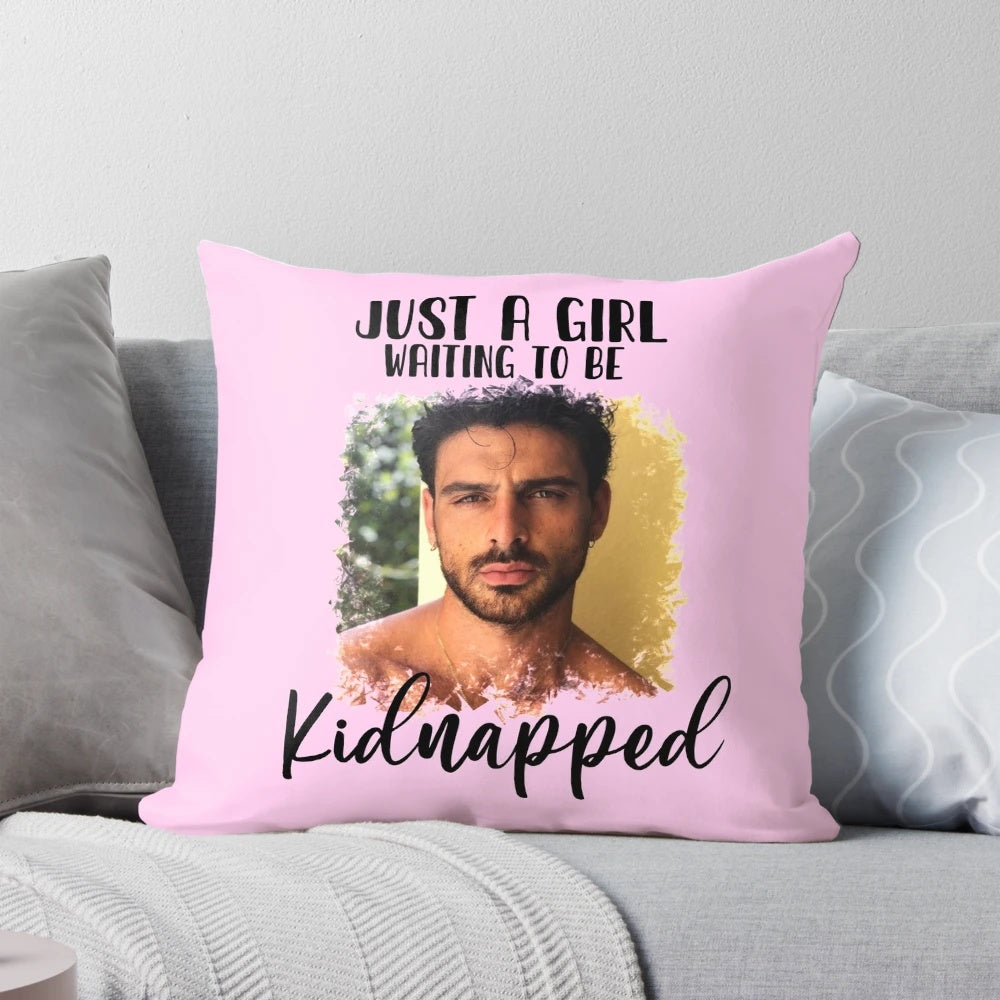 Funny 365 dni 'Waiting to be Kidnapped' Themed Pillow for Netflix 365 Days Fans