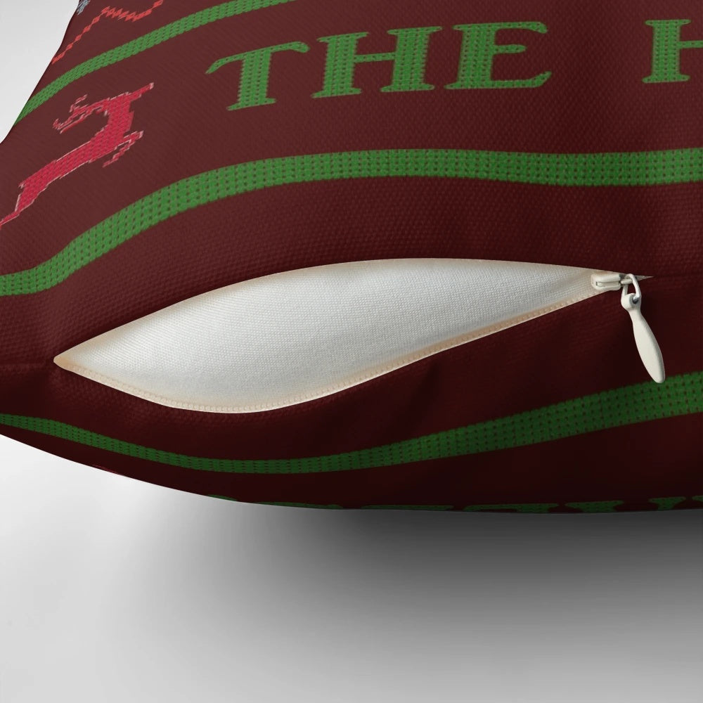 Ant and Dec the halls Funny ITV Christmas sweater Pillow