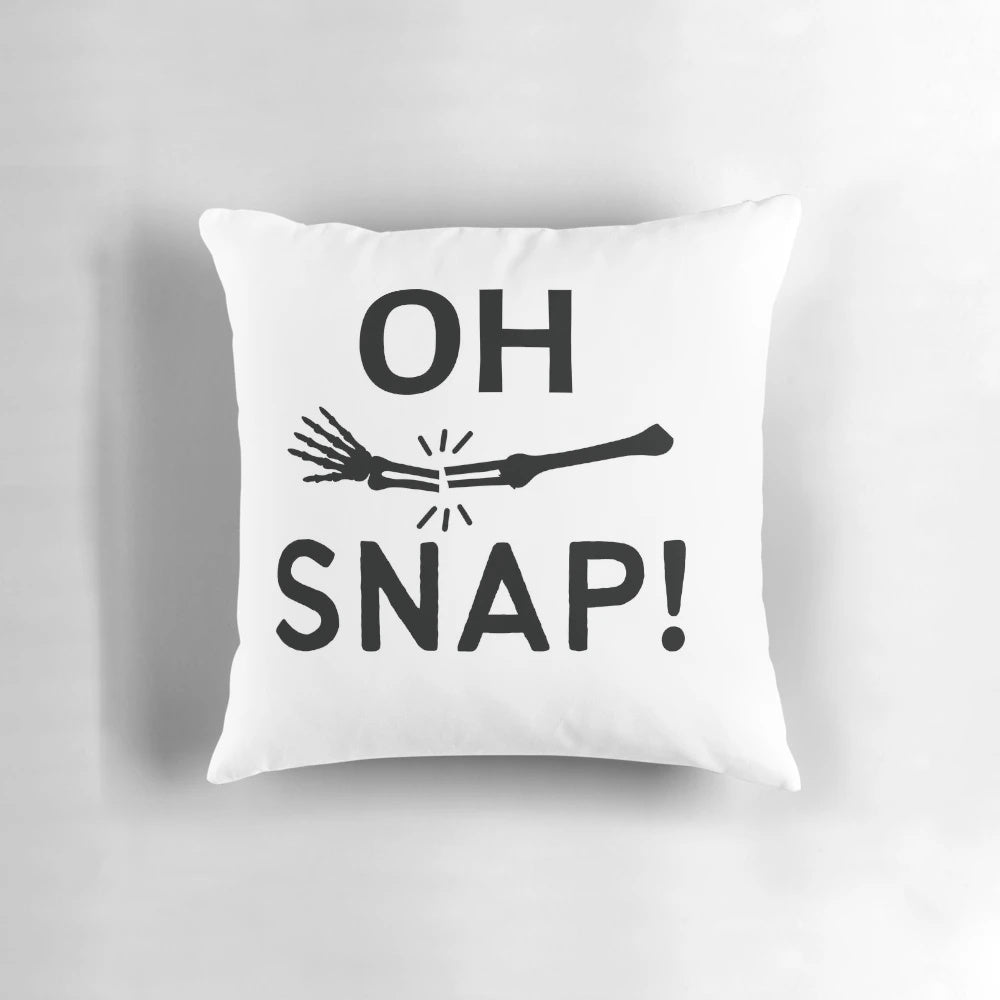Funny Broken Bone X-Ray Tech Orthopedic Surgeon Doctor Gift Pillow
