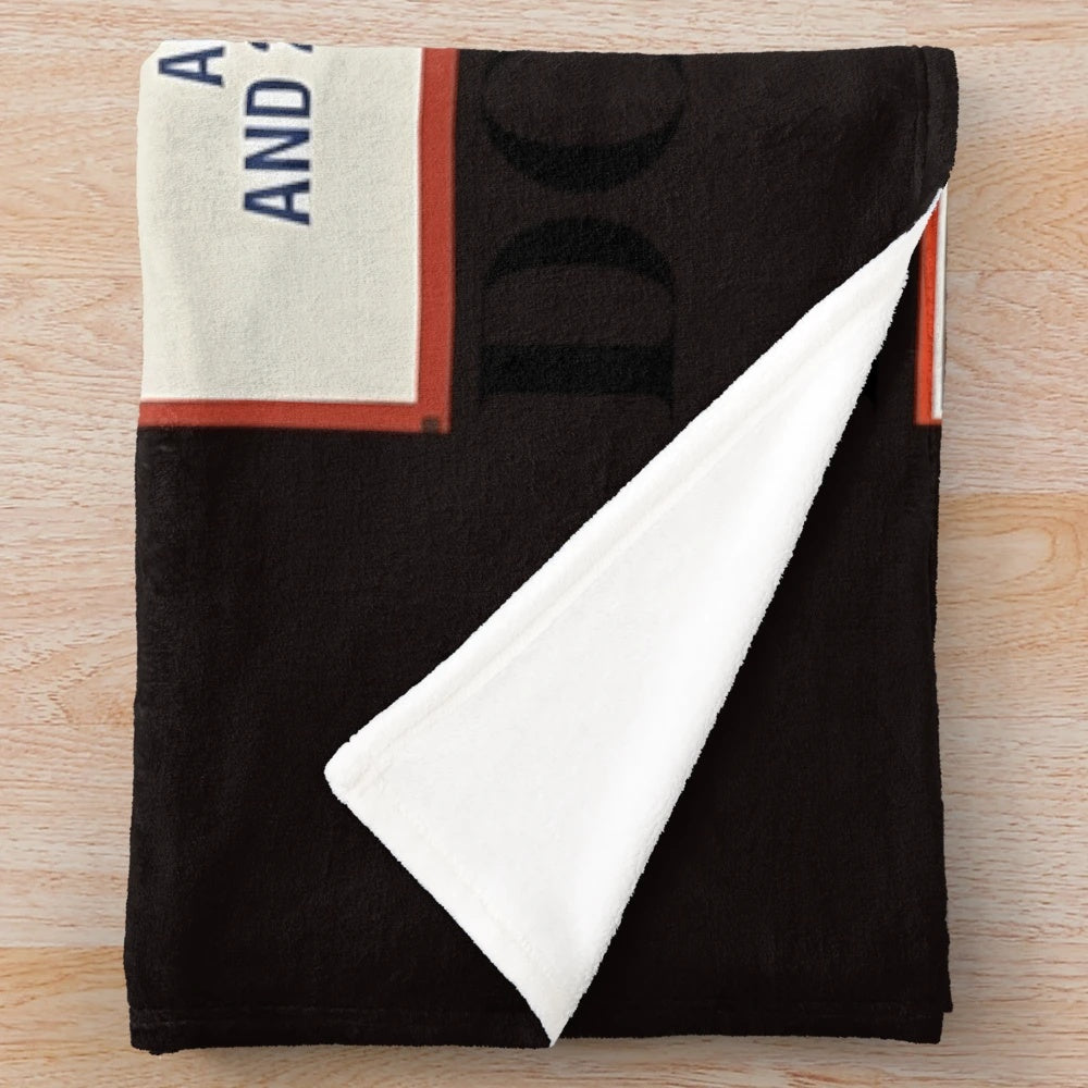 A soft and cozy plush blanket featuring a humorous "I Got That Dog In Me" design, perfect for dog lovers and meme enthusiasts.