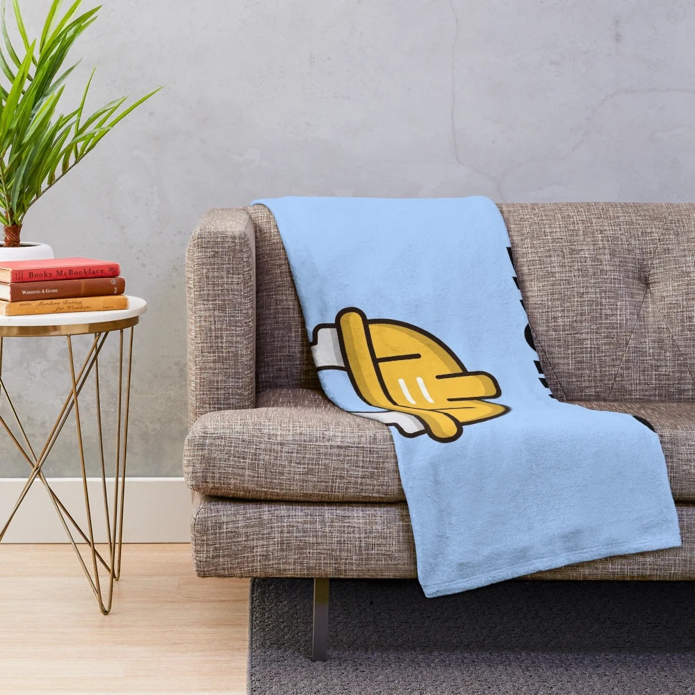Enginerd plush blanket featuring an engineer design