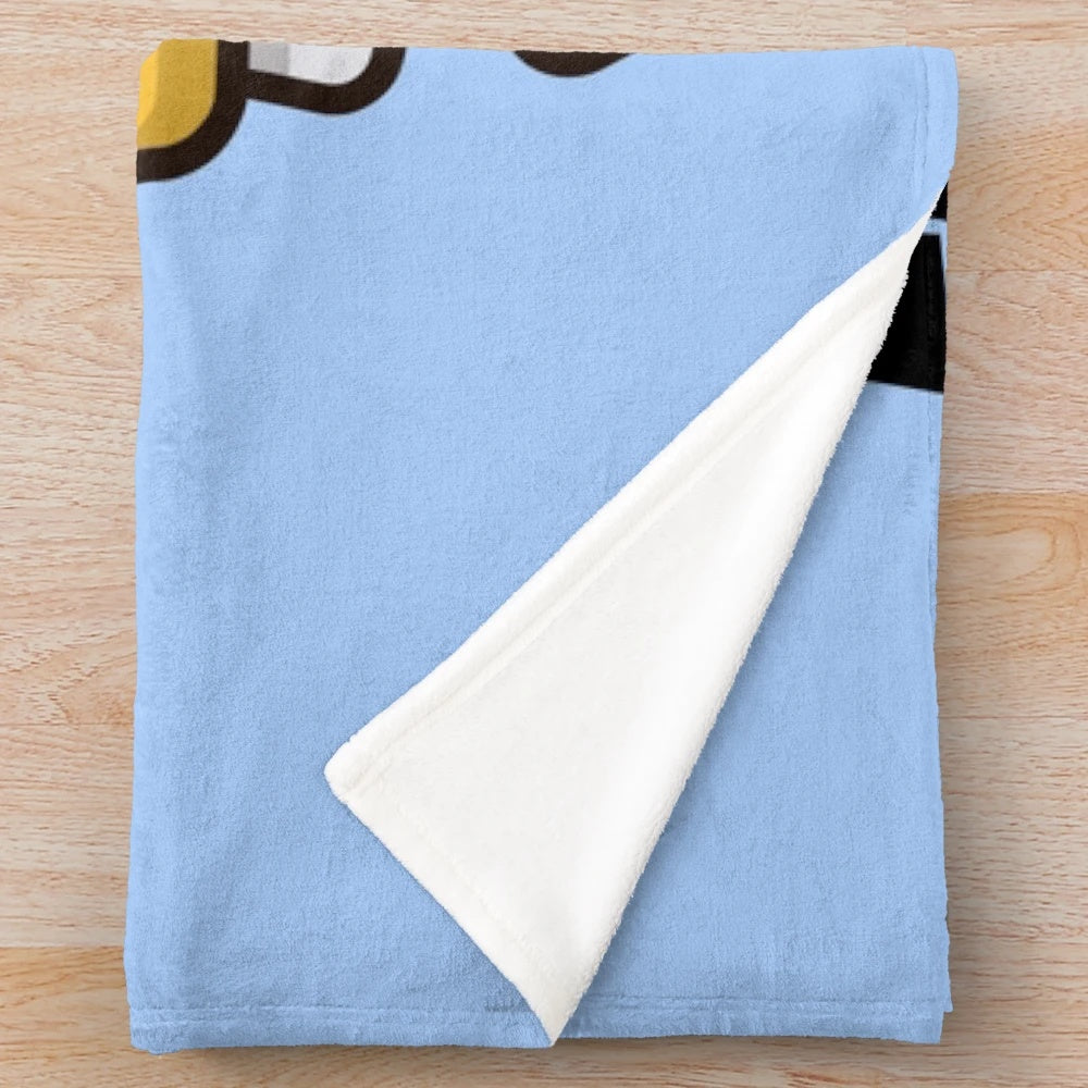 Enginerd plush blanket featuring an engineer design