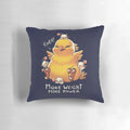 Soft and cuddly Chocobo pillow from the Final Fantasy video game series, featuring a humorous and oversized design.