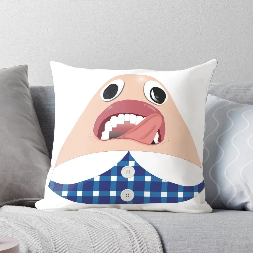 Funny vector design of Sussie from The Amazing World of Gumball Pillow