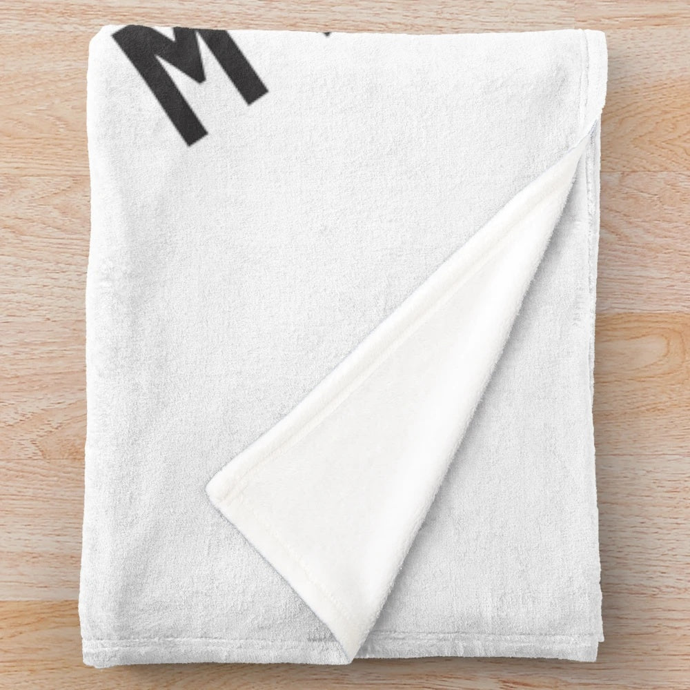 Plush blanket with "I'm an Engineer, Not a Magician" design for engineers and professionals