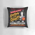 Pillow featuring the iconic character Saul Goodman from the TV show Better Call Saul