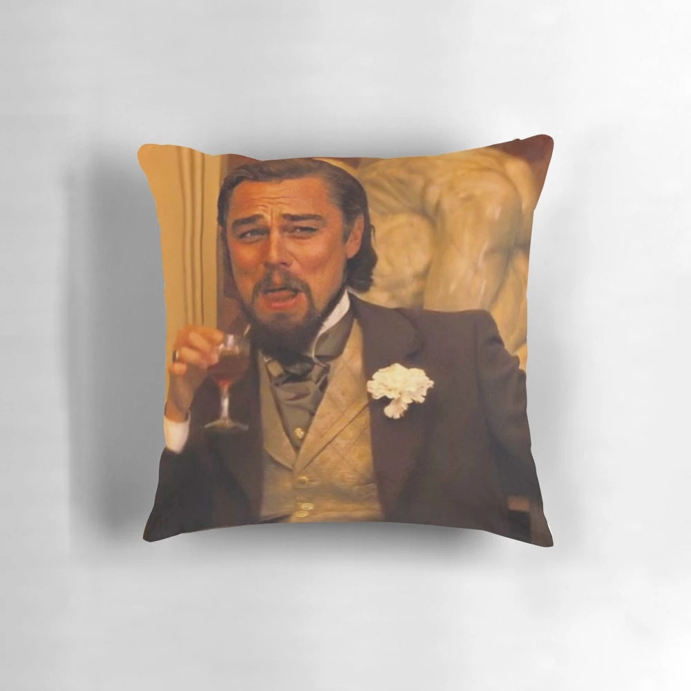 Leonardo DiCaprio Meme Decorative Pillow