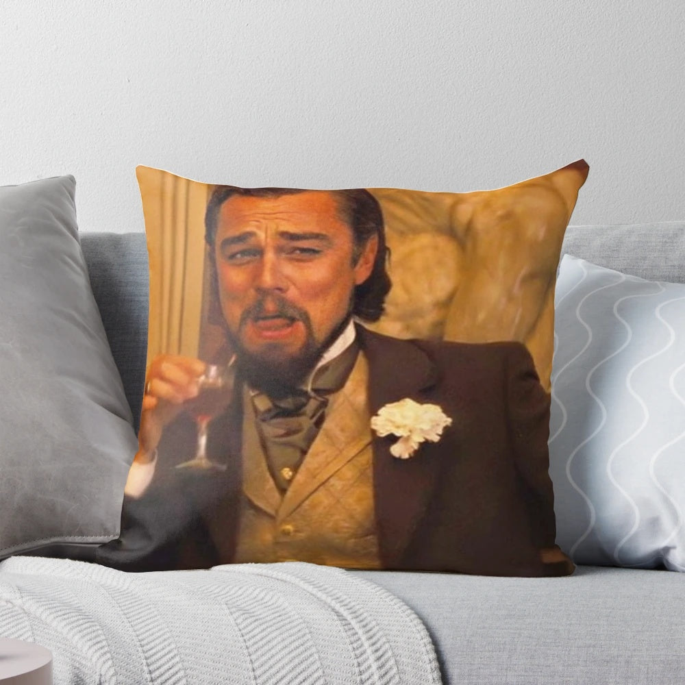 Leonardo DiCaprio Meme Decorative Pillow