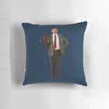 Mr Bean plush doll with a soft, cuddly teddy bear pillow, perfect for Persona fans