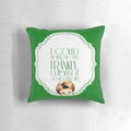 A sarcastic and humorous throw pillow inspired by the classic TV series "Murder She Wrote" and featuring Angela Lansbury's character Jessica Fletcher.