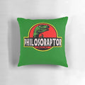 Philosoraptor meme design featuring a velociraptor dinosaur in a contemplative pose
