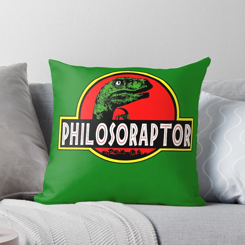 Philosoraptor meme design featuring a velociraptor dinosaur in a contemplative pose