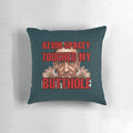 Funny sarcastic novelty pillow with a humorous and meme-inspired design